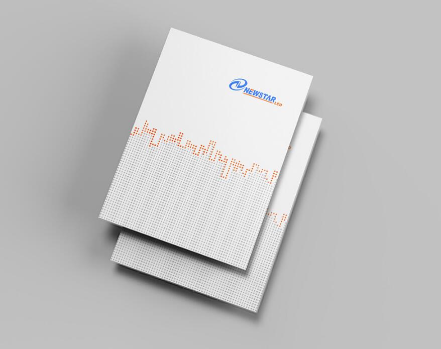 LED顯示屏行業(yè)畫冊設(shè)計(jì)案例欣賞