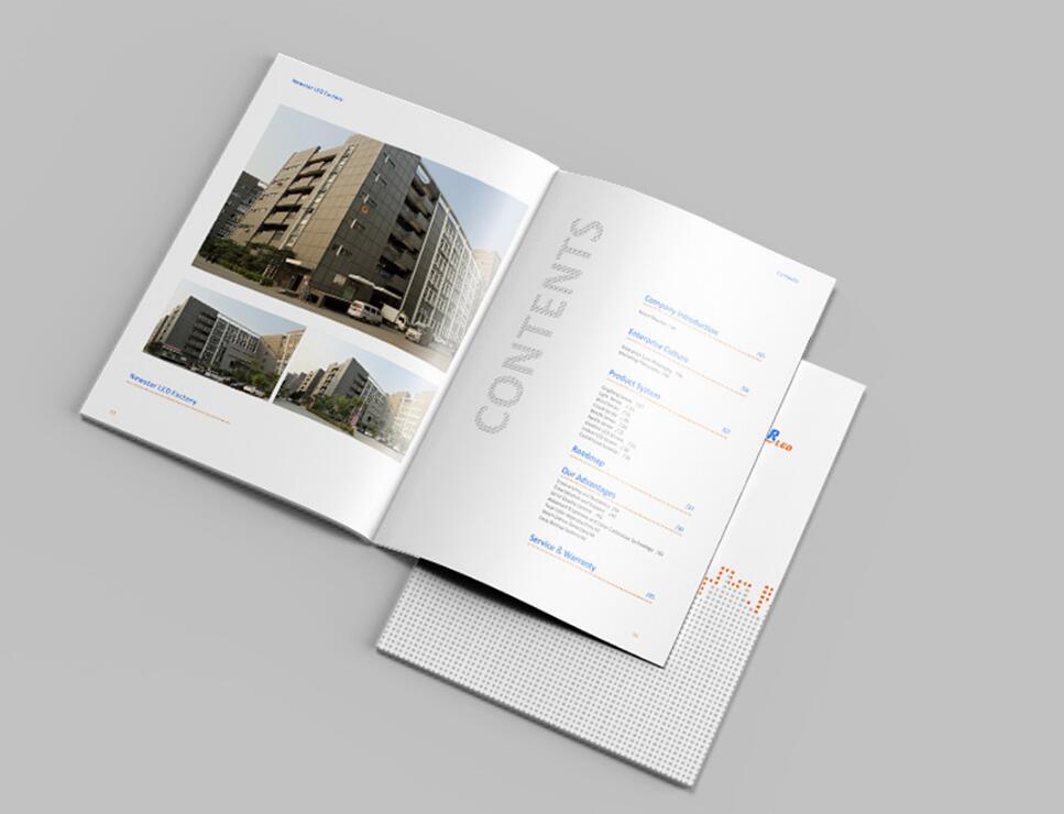 LED顯示屏行業畫冊設計案例欣賞 LED顯示屏行業畫冊設計案例欣賞
