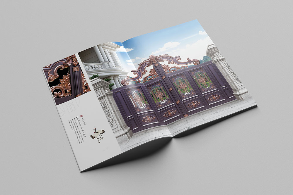 別墅鋁制圍欄產(chǎn)品冊(cè)設(shè)計(jì),別墅建材產(chǎn)品冊(cè)設(shè)計(jì)