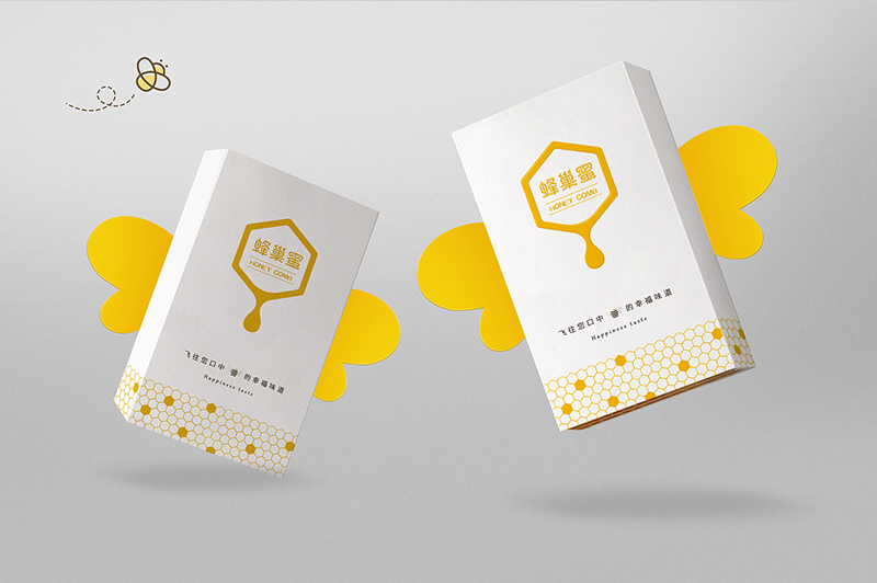 蜜蜂禮盒包裝設計 蜜蜂禮盒包裝設計