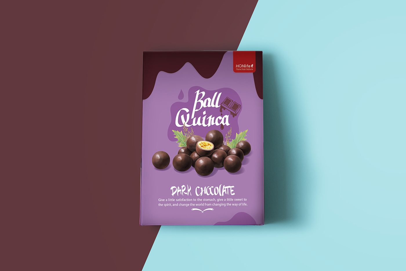 食品包裝設(shè)計，酸奶藜麥素巧克力藜麥素