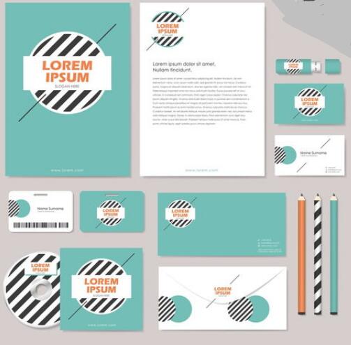 一個標(biāo)識設(shè)計手冊效果圖？